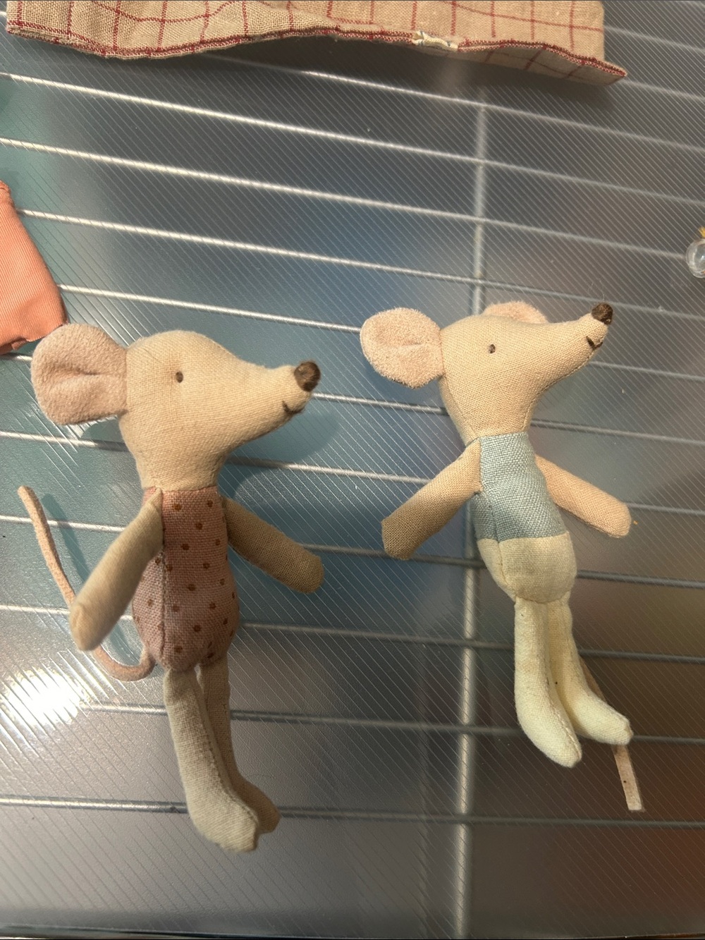 Maileg Mouse Dolls Brother and Sister with Accessories - Picture 4 of 9